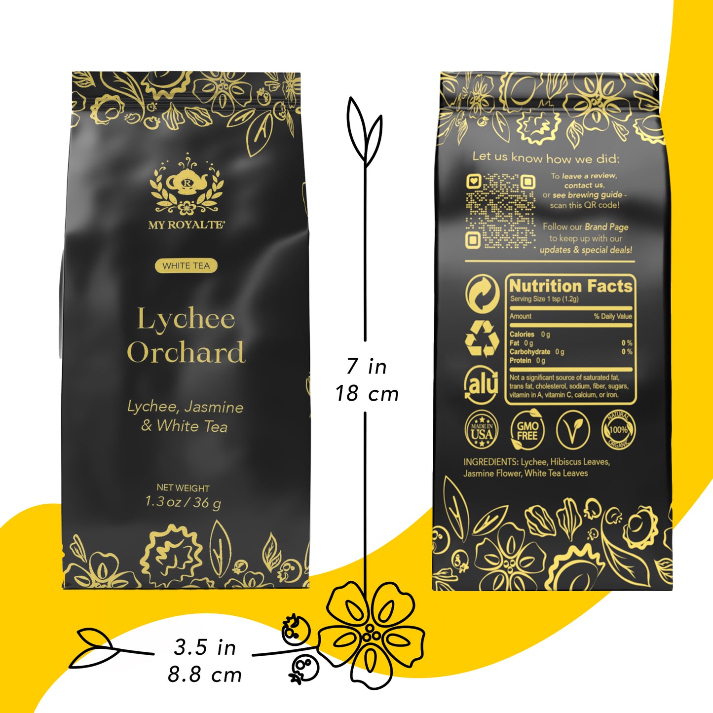 NOBLE Trio - Festive Tea Bundle Gift Set - Sweet Lychee, Floral Petals & Mixed Berries