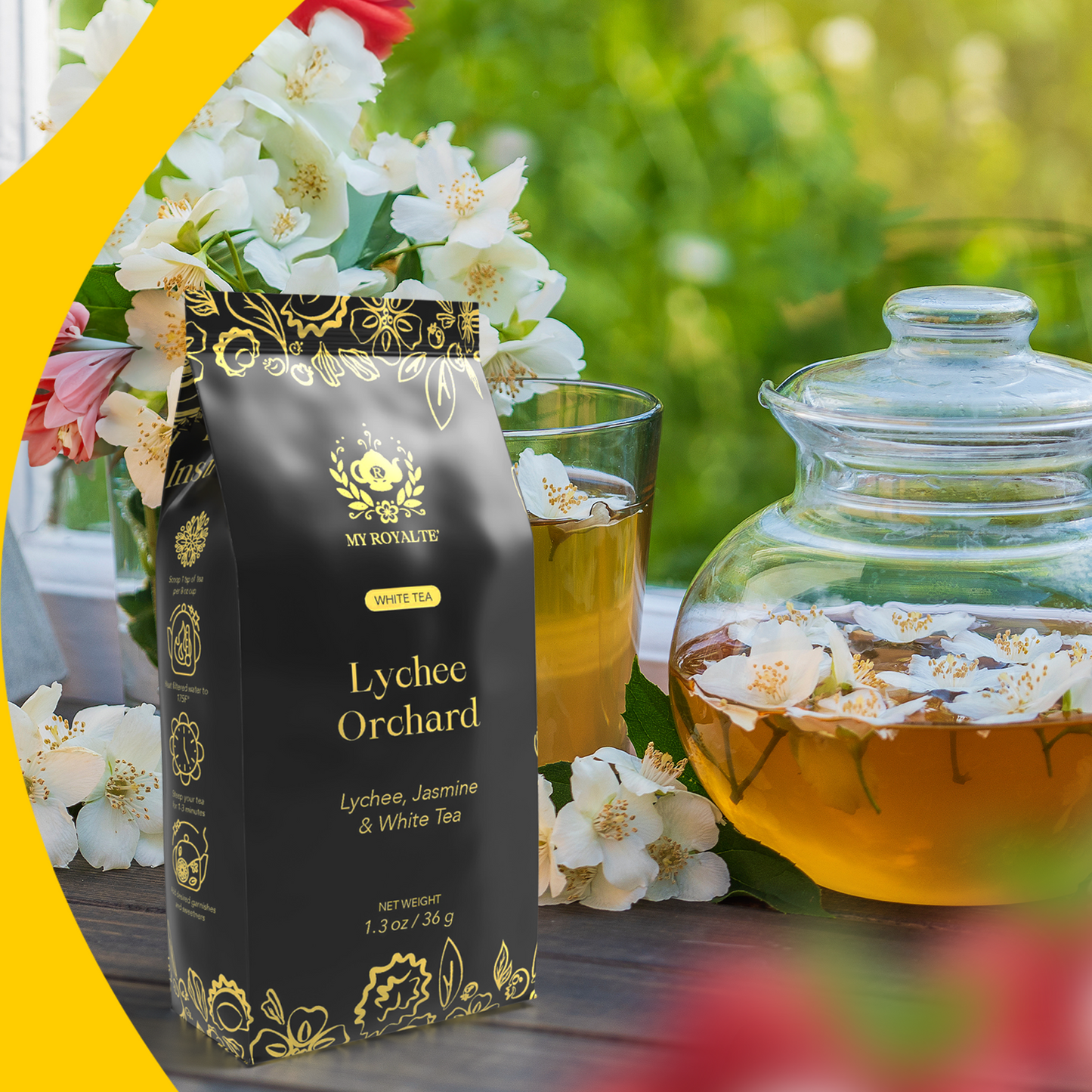 NOBLE Trio - Festive Tea Bundle Gift Set - Sweet Lychee, Floral Petals & Mixed Berries