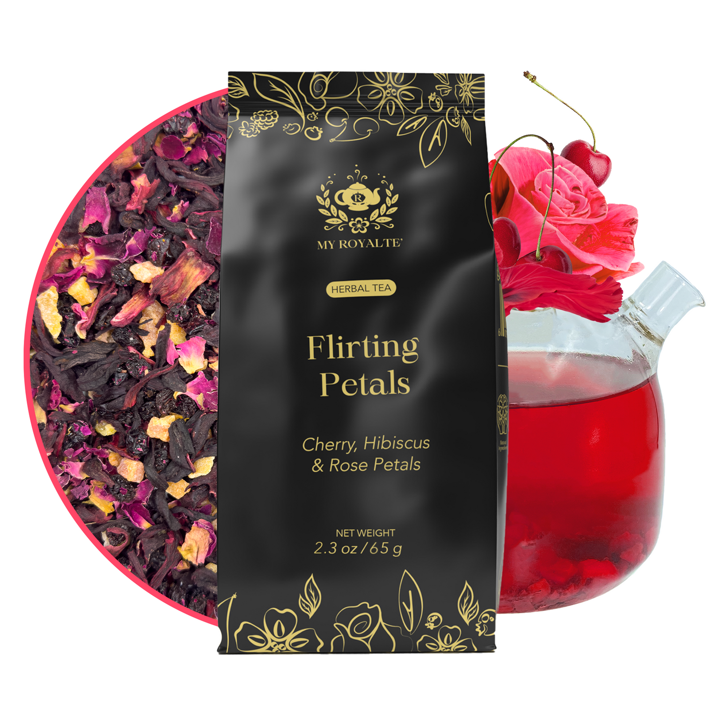 NOBLE Trio - Festive Tea Bundle Gift Set - Sweet Lychee, Floral Petals & Mixed Berries