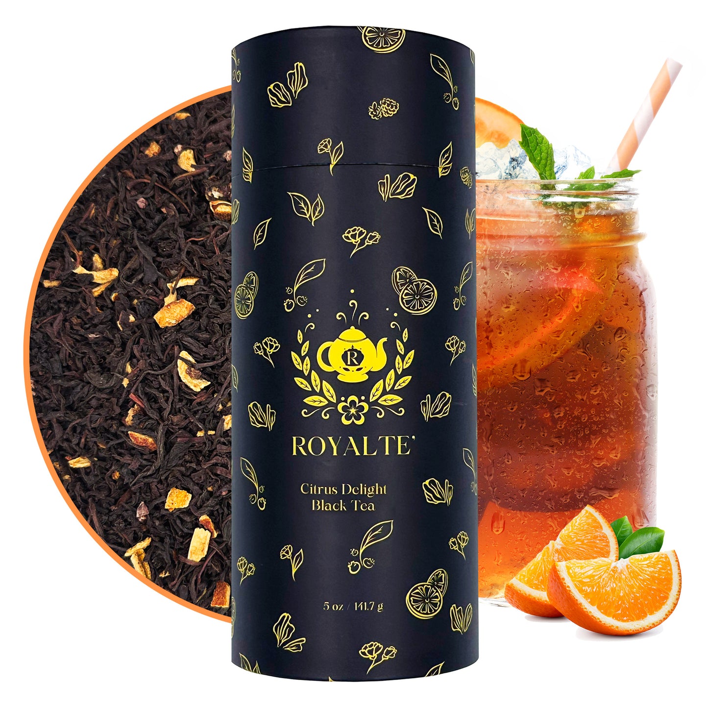 Citrus Delight Black Tea - Orange & Chocolate