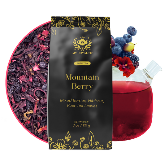 Mountain Berry Pu'er Tea - Mixed Berries, Hibiscus & Pu'er