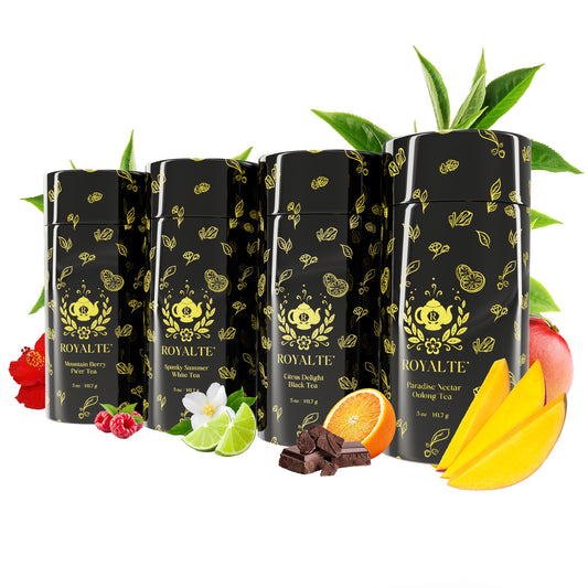 ROYAL SEASONS BUNDLE - Organic Tea Blend with Luxury Packaging