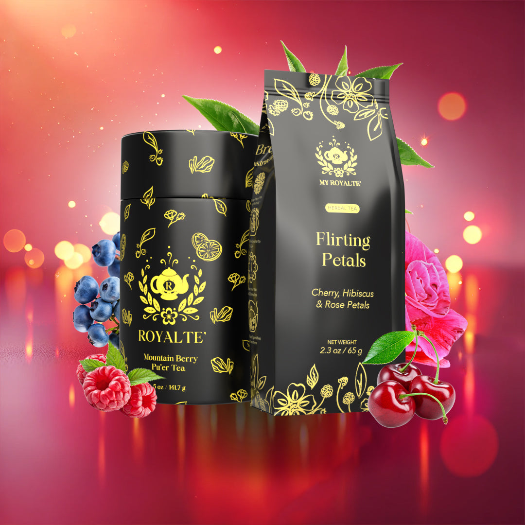 Sweetheart - Festive Tea Bundle Gift Set - Sweet Flower Petals & Mixed Berries