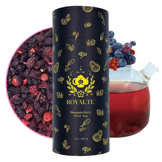 Mountain Berry Pu'er Tea - Mixed Berries, Hibiscus & Pu'er